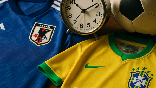 2026年6月のjapan vs brazil：時差12時間とプレス