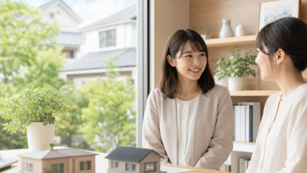 上越市の不動産売却、生活の片付けまで話せる女性受付