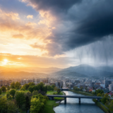 旭川の天気は朝晩の冷え込みと急な雨で変わる
