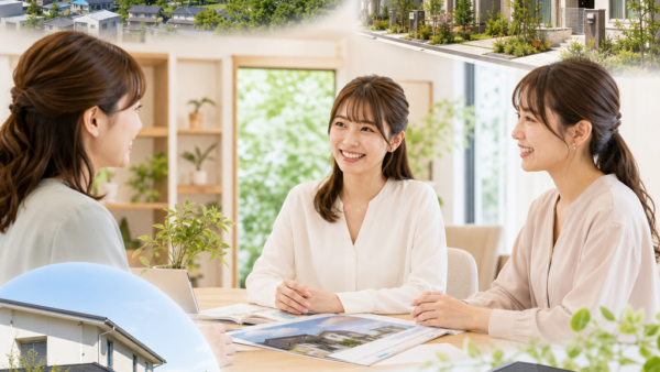 受付スタッフ全員女性、上越市不動産売却の無料相談