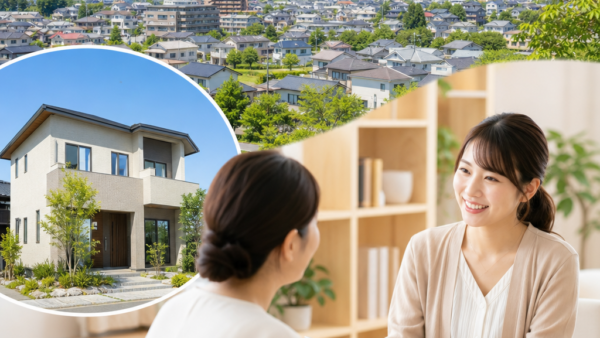 上越市の不動産売却、女性受付で本音を話せる