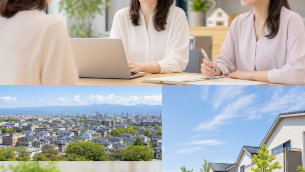上越市の不動産売却、理由まで話せる女性受付
