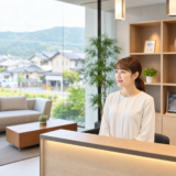 上越市の不動産売却、女性受付が不安を解消